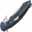Rike Knife M3 Framelock CF Green RKM3CFG