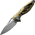 Rike Knife Hummingbird Framelock Gold - RKMINIGOLD
