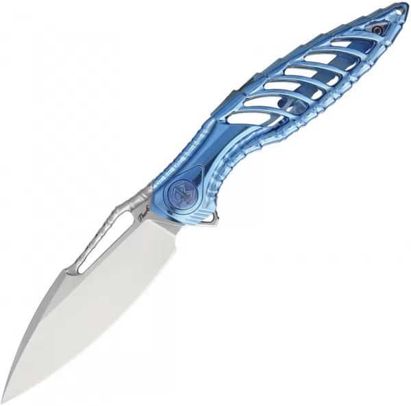 Rike Knife Thor 6 Framelock Blue RKTHOR6B