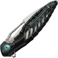 Rike Knife Thor 6 Framelock Green RKTHOR6MBG