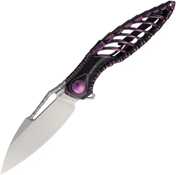 Rike Knife Thor 6 Framelock Purple RKTHOR6MBP