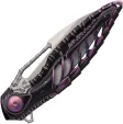 Rike Knife Thor 6 Framelock Purple RKTHOR6MBP