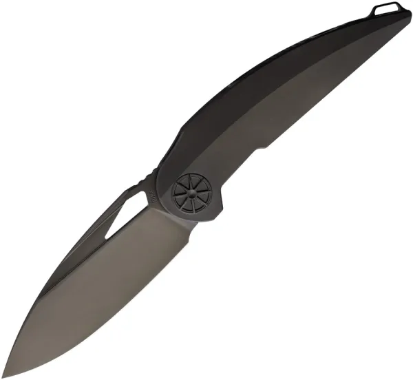 Rike Knife Tissot 2 Linerlock Black DLC RKTISSOT02B