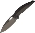 Rike Knife Tissot 2 Linerlock Black DLC - RKTISSOT02B