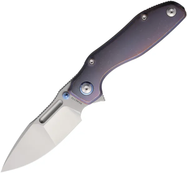 REMETTE TwoFace Framelock Purple RMTDSTFB
