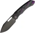 REMETTE Orca Button Framelock Ti/CF DL - RMTORCAJYD