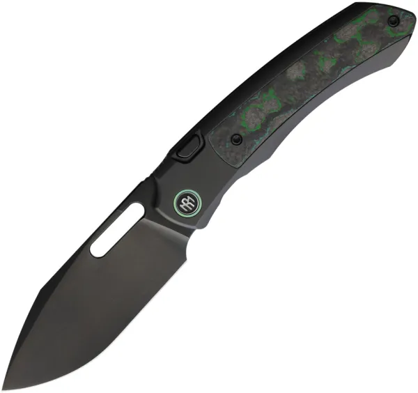 REMETTE Orca Button Framelock Ti-CF DL RMTORCAKDD