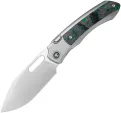 REMETTE Orca Button Framelock Ti/CF - RMTORCAKD