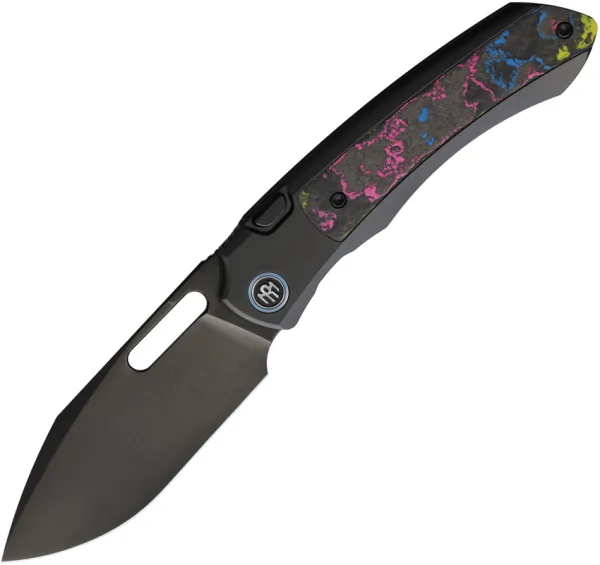 REMETTE Orca Button Framelock Ti-CF RMTORCAURD