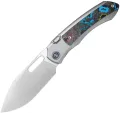REMETTE Orca Button Framelock Ti/CF - RMTORCAUR
