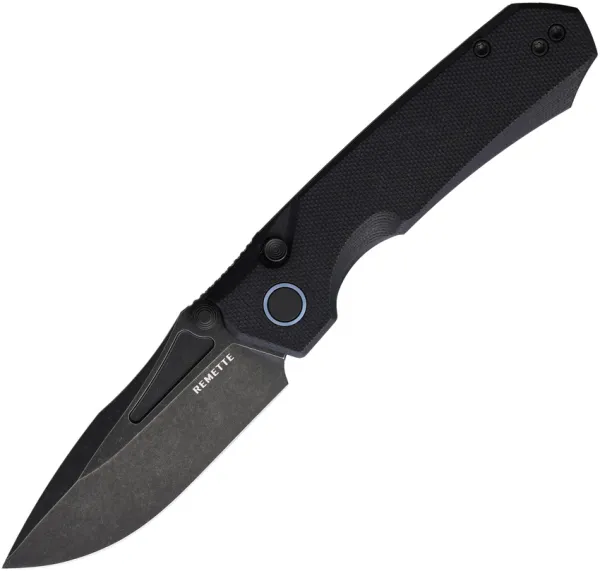 REMETTE Rhino Buttonlock Black RMTRNGD1