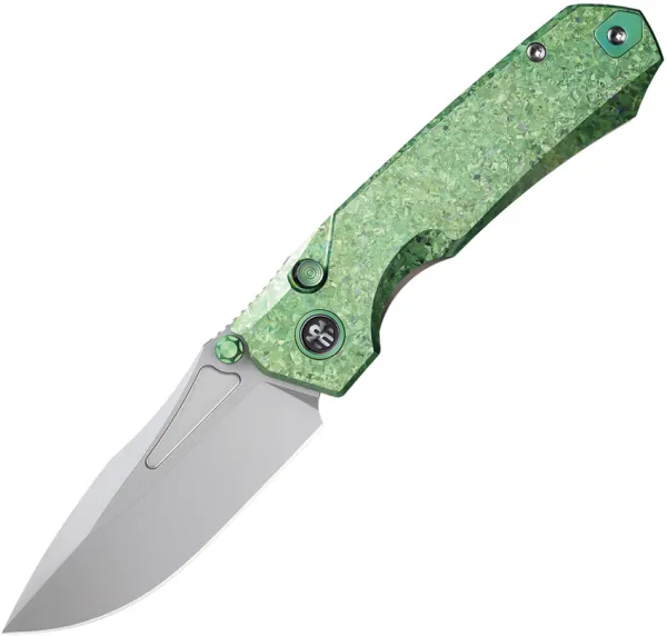 REMETTE Rhino Button Lock Ti Green RMTRNTB4