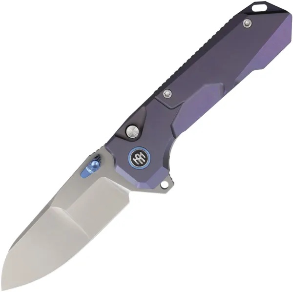 REMETTE Cosmic Button Linerlock Ti Blu RMTRTCOTB