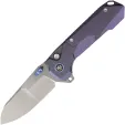 REMETTE Cosmic Button Linerlock Ti Blu - RMTRTCOTB