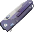 REMETTE Cosmic Button Linerlock Ti Blu RMTRTCOTB