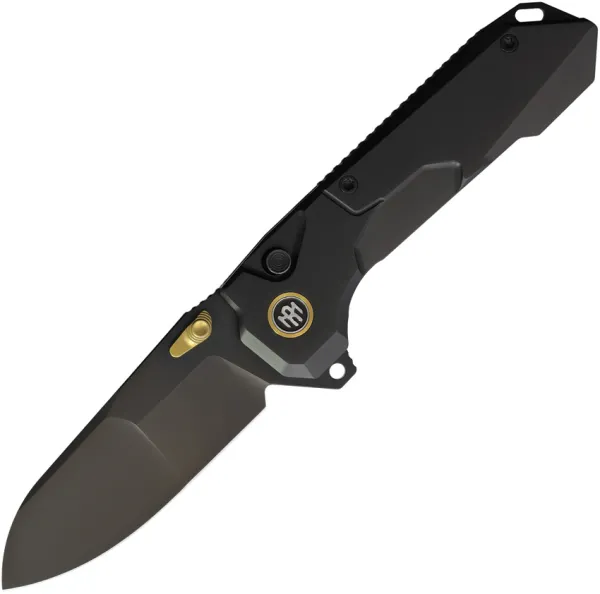 REMETTE Cosmic Button Linerlock Ti Blk RMTRTCOTH