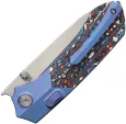 REMETTE Meteor Button Linerlock Ti-CF RMTRTPTAL