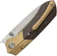 REMETTE Meteor Button Linerlock Ti-CF RMTRTPTDL