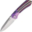REMETTE Meteor Button Linerlock Ti/CF - RMTRTPTNCL
