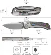 REMETTE Steed Button Framelock Camo Ca RMTRTWSTCBA