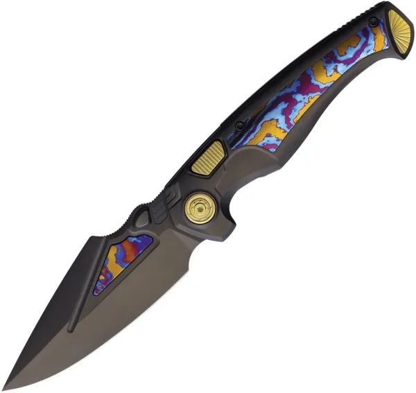 REMETTE Scepter Button Framelock Ti RMTSCPTB REMETTE Scepter Button Framelock Ti RMTSCPTB