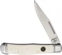 Roper Knives Lockback Trapper White Smooth - RP0005CWB