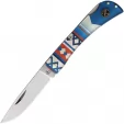 Roper Knives Pecos Tumble Weed Lockback - RP0032WS1