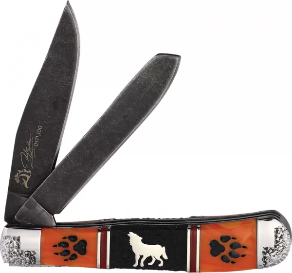 Roper Knives Yellowhorse Wolftrax Trapper RP411