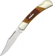 Rough Rider Folding Hunter Amber Bone - RR066