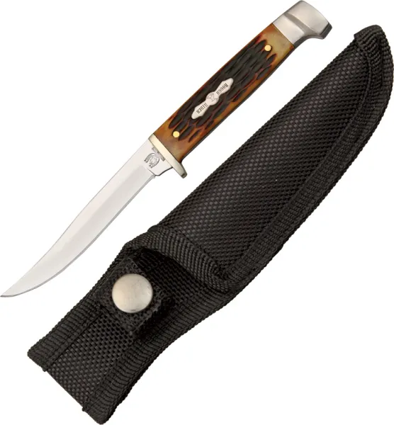Rough Rider Small Hunter Amber Bone knives RR1033