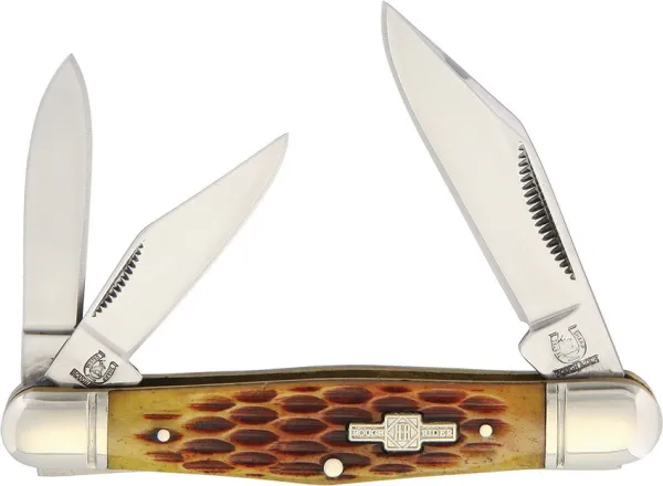 Rough Rider Whittler Amber Bone knives RR106