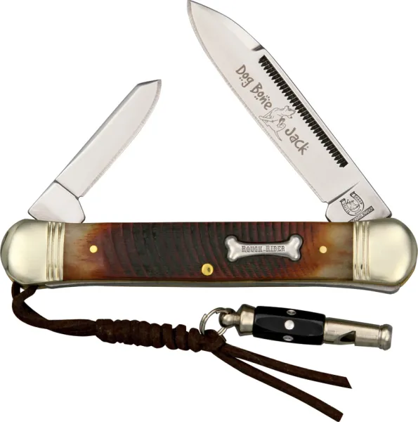 Rough Rider Dog Bone Muskrat knives RR1185