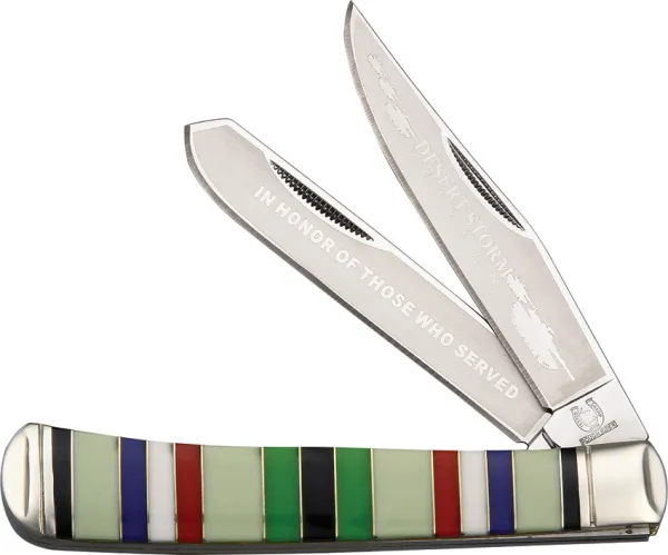 Rough Ryder Desert Storm Trapper knives RR1403