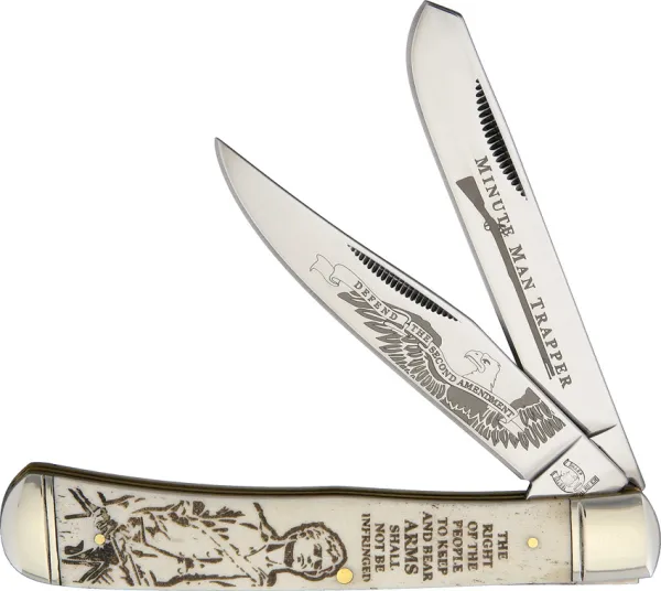 Rough Rider Minute Man Trapper knives RR1447