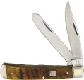 Rough Rider Trapper Rams Horn Jigged Bone - RR1509