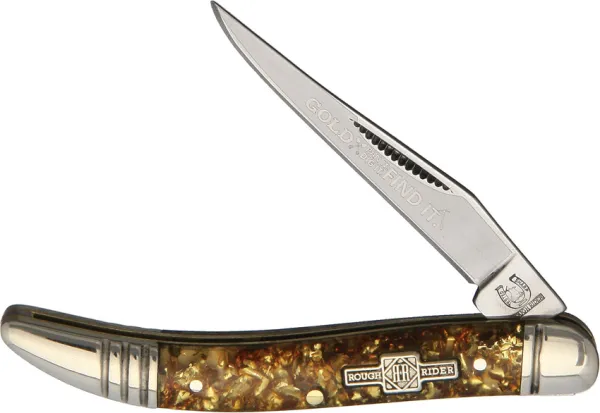Rough Ryder Gold Flake Toothpick knives RR1517