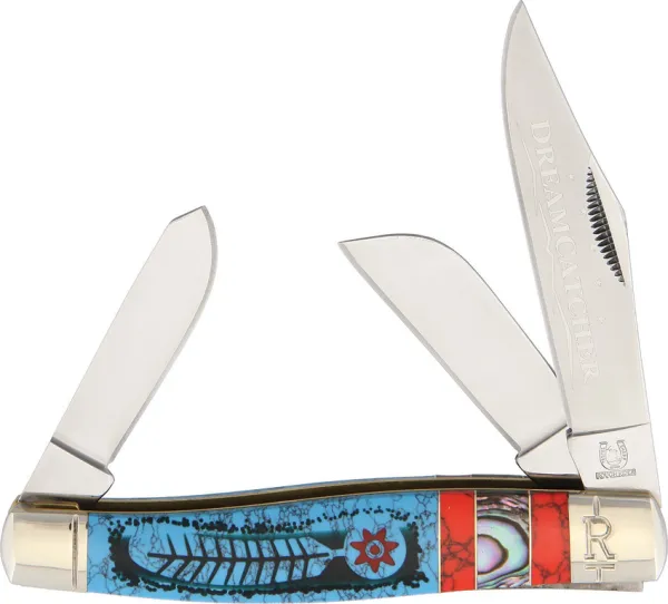 Rough Ryder Dreamcatcher Stockman knives RR1524