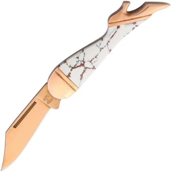 Rough Ryder Copperstone Leg Knife knives RR1529
