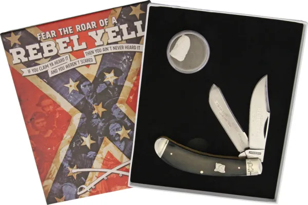 Rough Ryder Civil War Series Rebel Yell knives RR1536