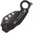 Rough Ryder Karambit Linerlock Black A-O knives RR1540