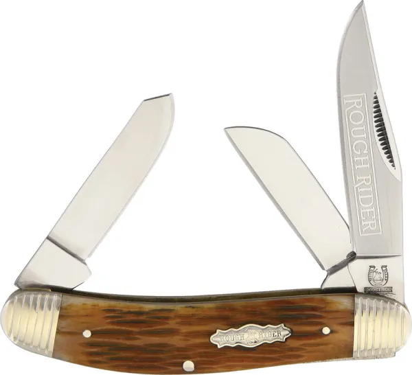 Rough Ryder Bolster Stripe Stockman knives RR1564