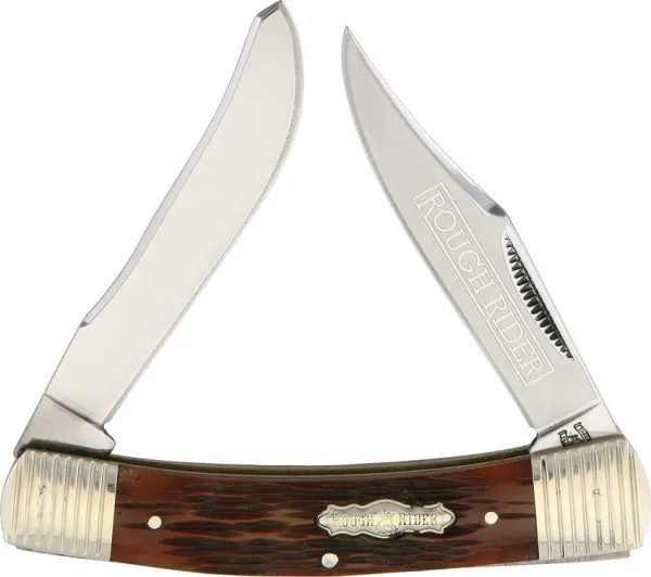 Rough Ryder Bolster Stripe Moose knives RR1565