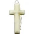 Rough Rider Cross Knife White Smooth Bone knives RR1582