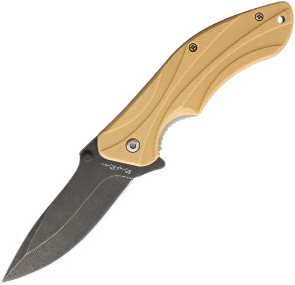Rough Ryder Linerlock Desert Tan knives RR1591