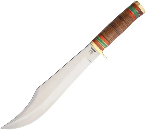 Rough Ryder Bowie Stacked Leather knives RR1639