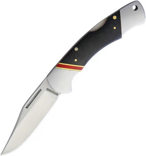 Rough Rider Highland Lockback Black knives RR1654