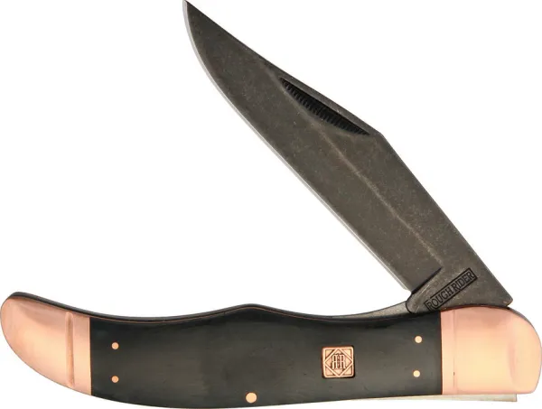 Rough Ryder Folding Hunter Copper Bolster knives RR1677