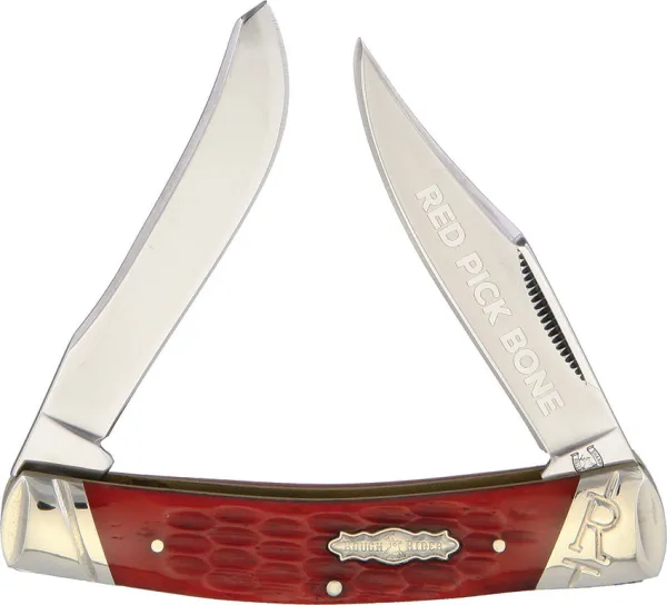 Rough Ryder Red Picked Bone Moose knives RR1687