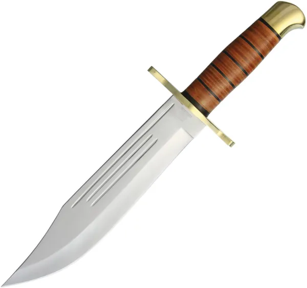 Rough Ryder Stacked Leather Bowie knives RR1718