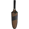 Rough Ryder Stacked Leather Bowie knives RR1718